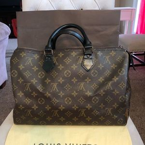 Authentic Louis Vuitton speedy 35